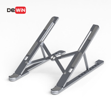 Fast Delivery Aluminium Alloy Lightweight Portable Laptop Stand with Strong Magnetic